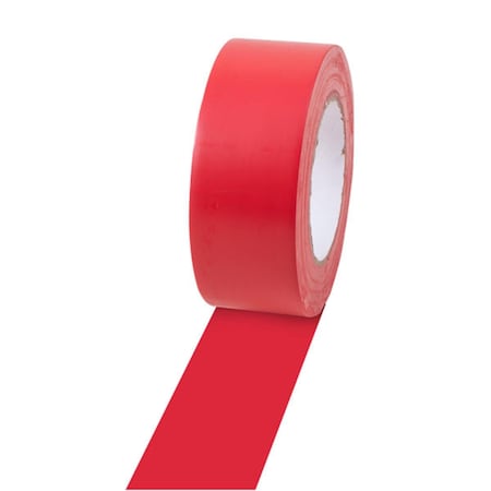 Swivel 2 in. x 36 Yards Vinyl Floor Tape, Scarlet SW51402